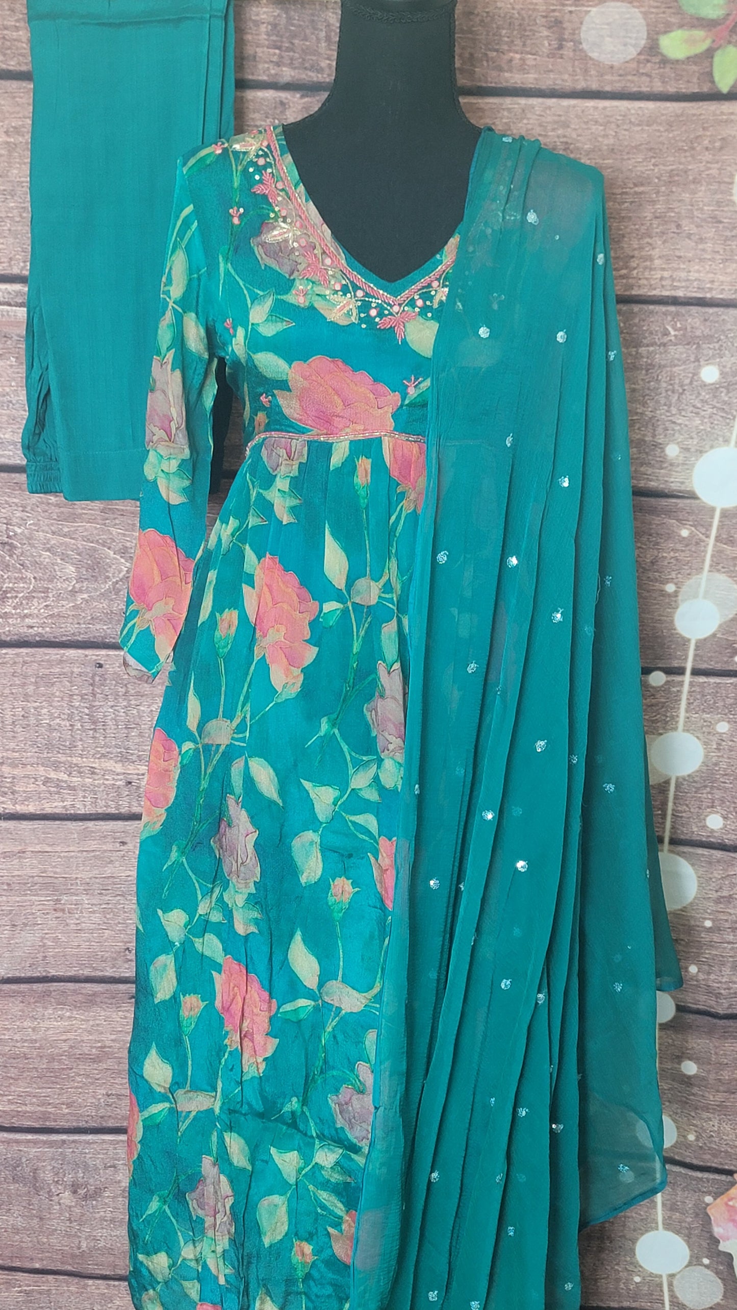 Chinnon 3 set designer salwar suit set