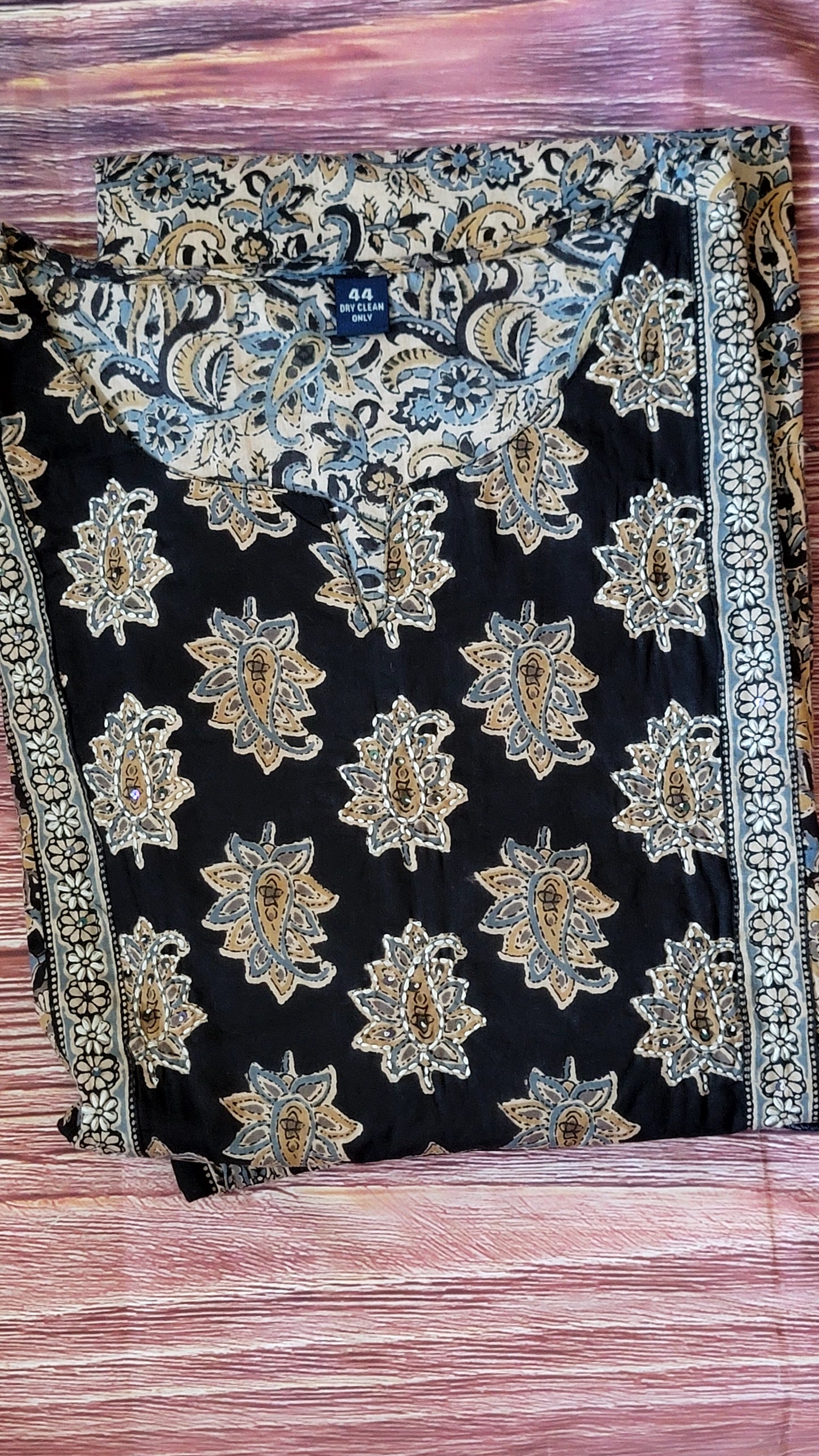 Cotton 3 pc kurti set