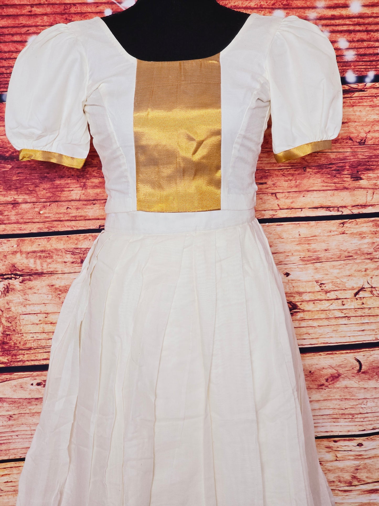 Onam skirt with crop top (9-10 yrs)