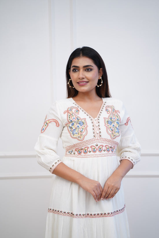 Off white dress