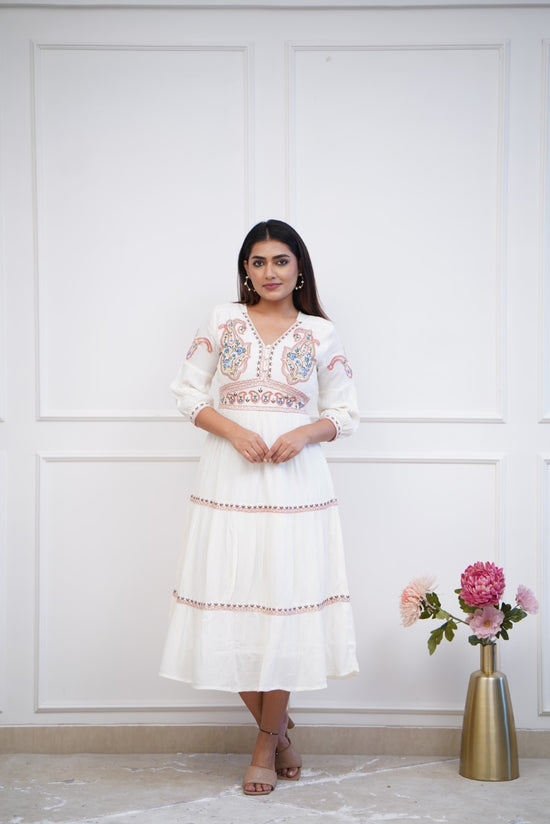 Off white dress