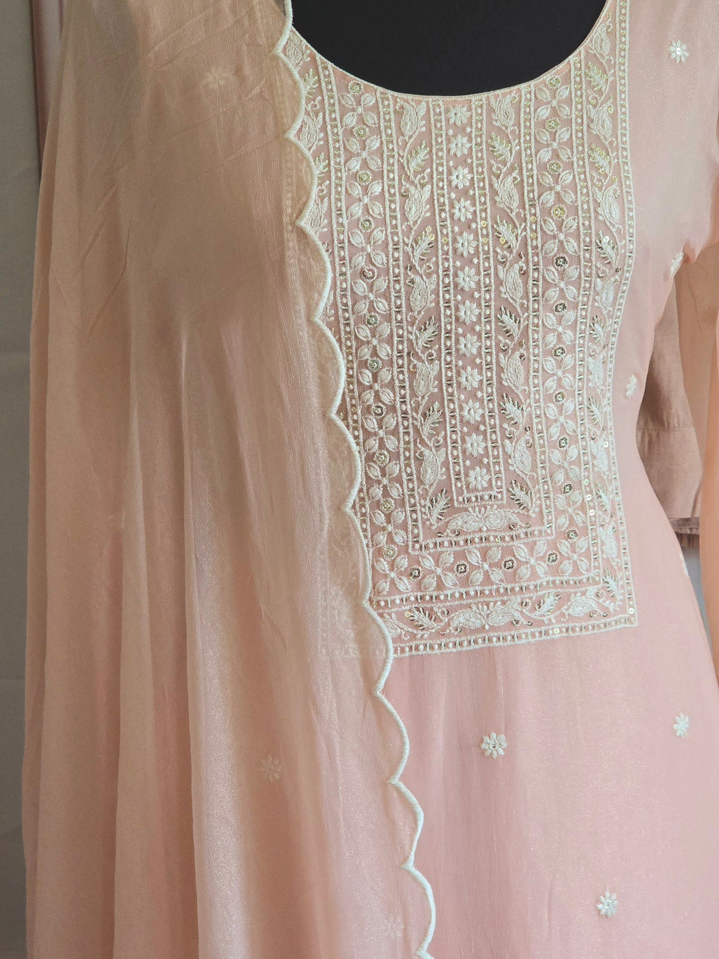 Fox georgette salwar suit 3 pc set