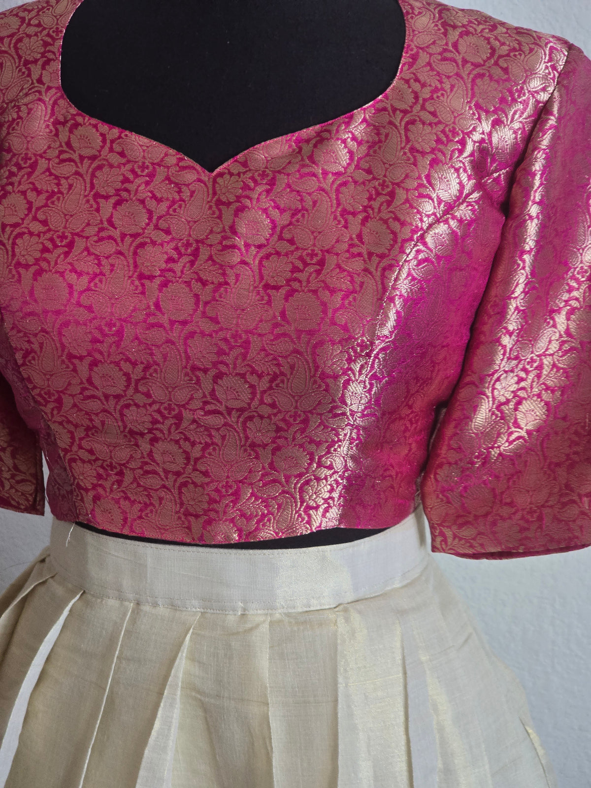 Onam skirt and top(size in the description)