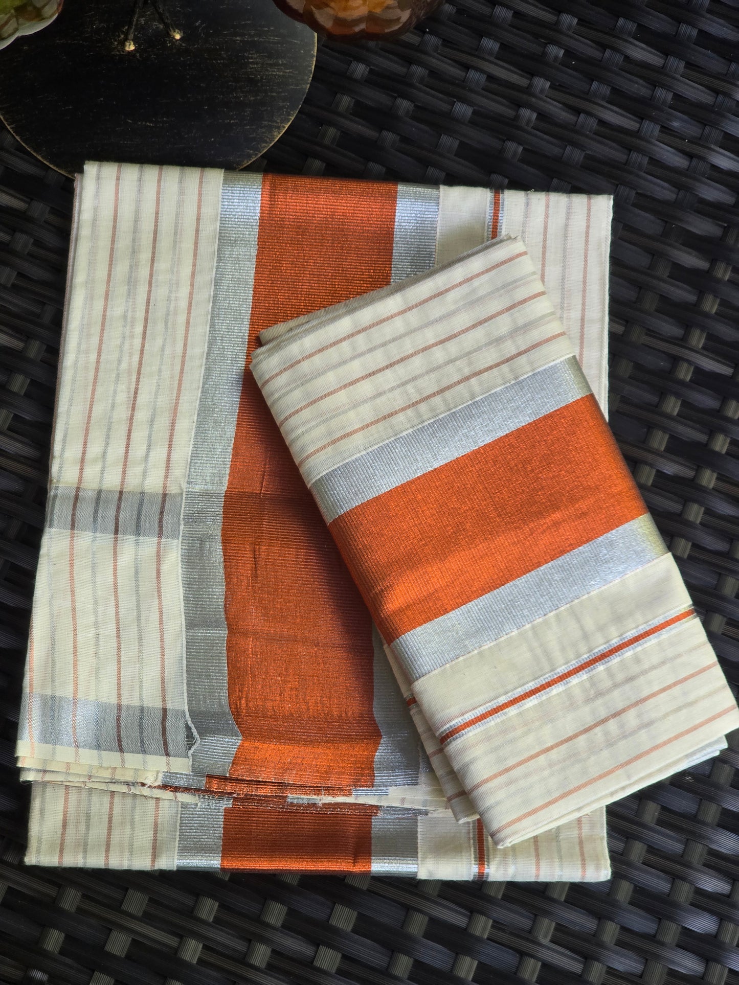 Set mund copper-silver
