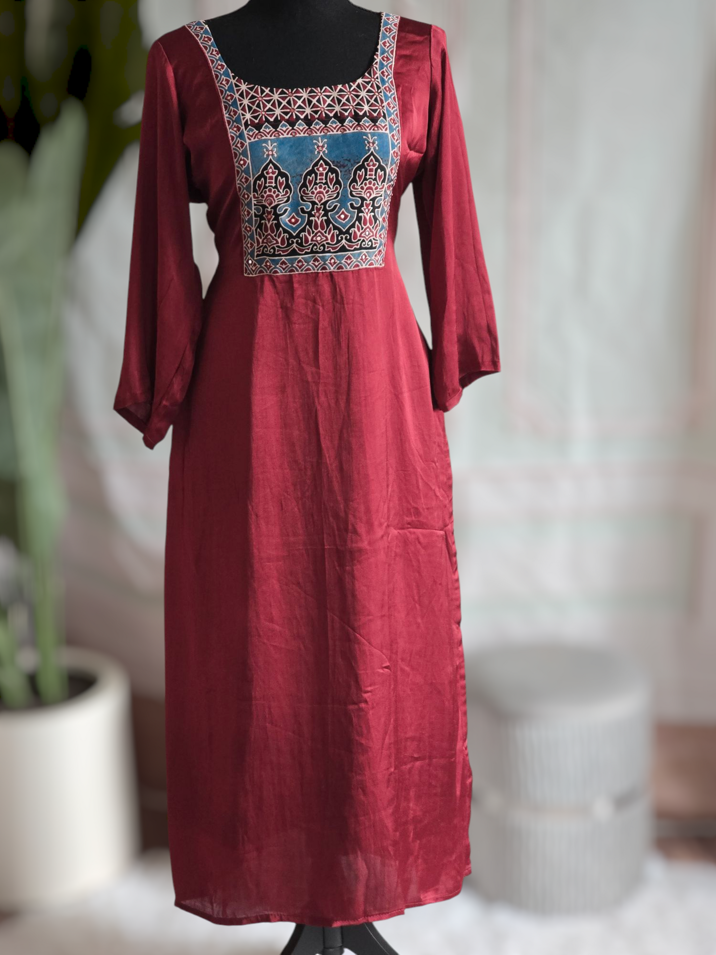 Modal silk 3 pc salwar suit set