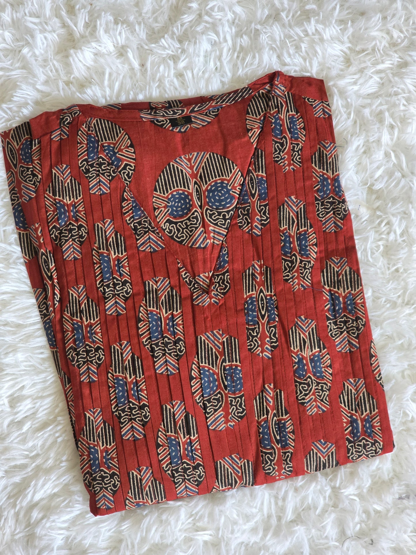 Cotton anarkali salwar suit 3 pc set