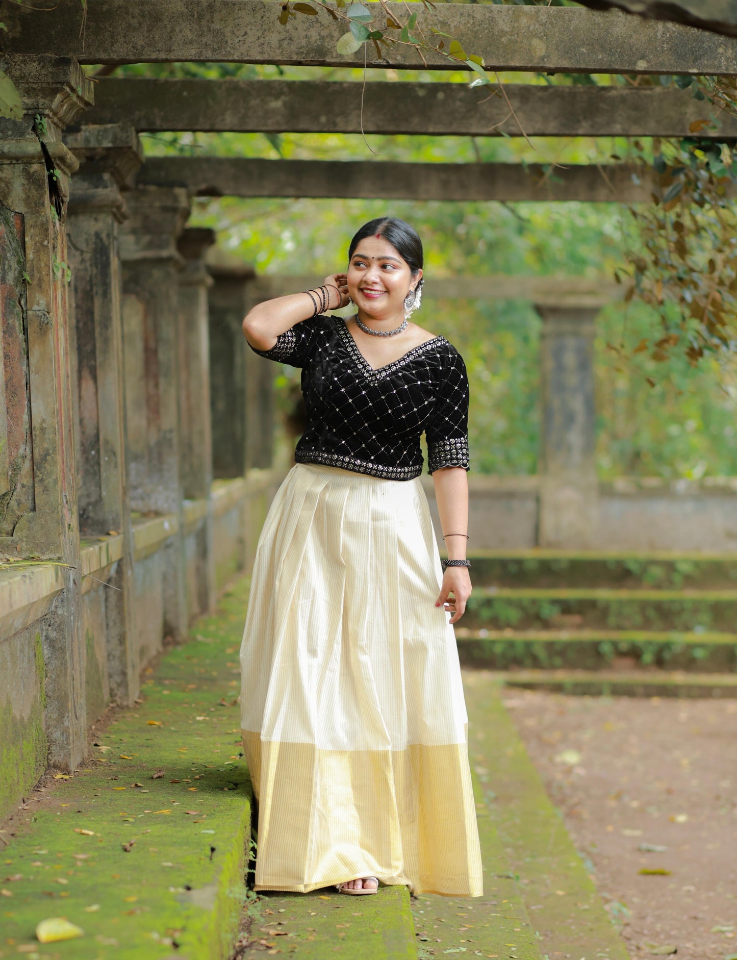Onam skirt and top (9-13 yrs old)