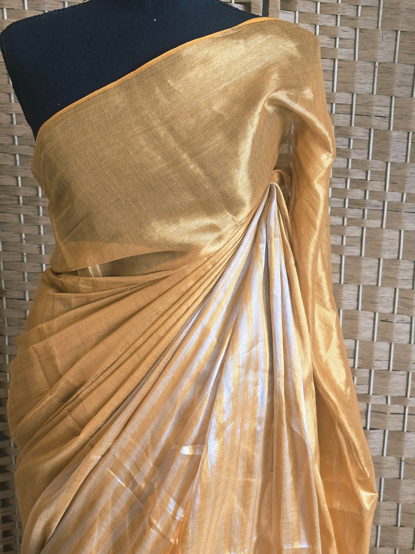 Premium cotton tissue saree - No BP
