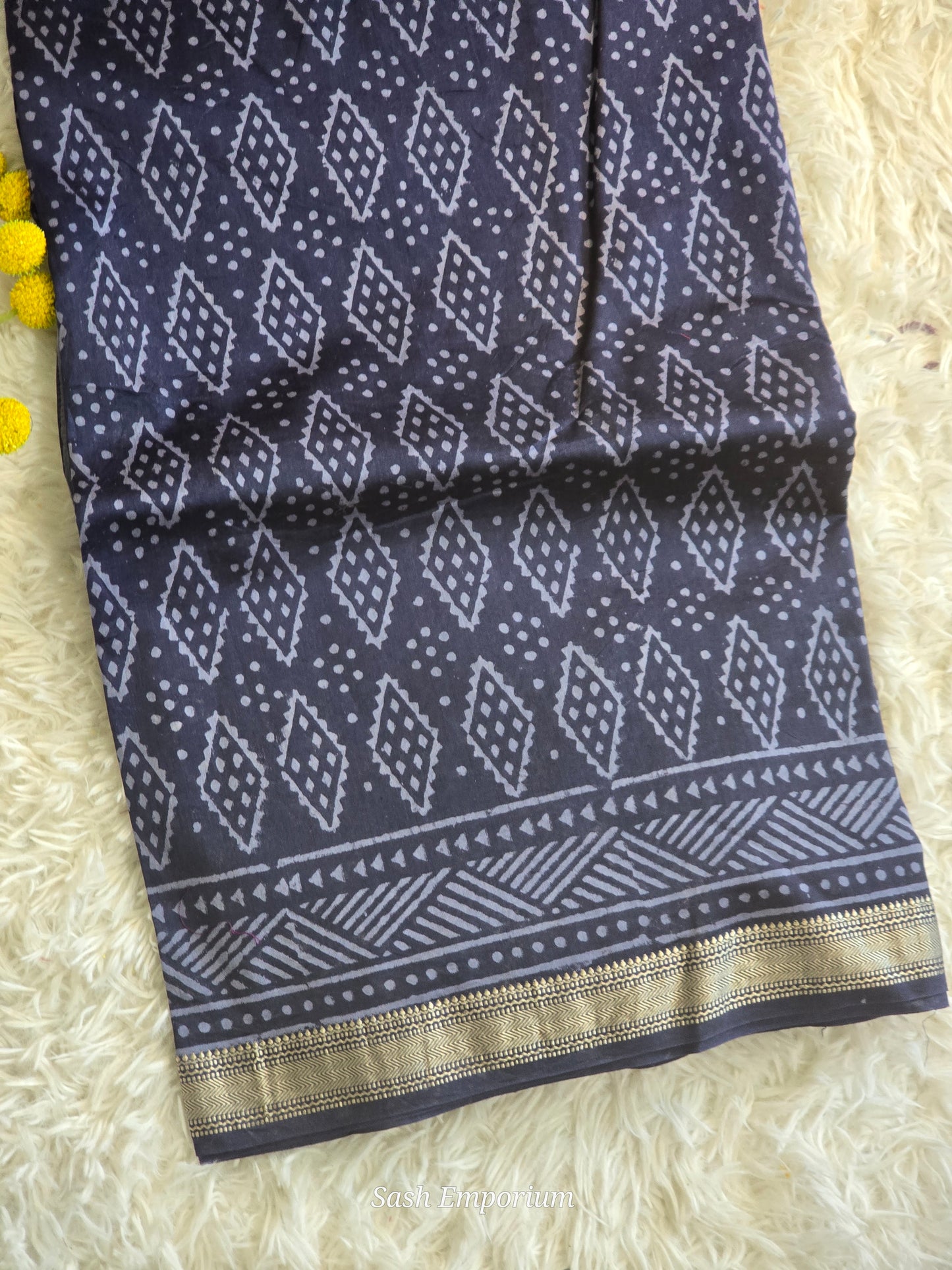 Maheswari cotton saree with BP