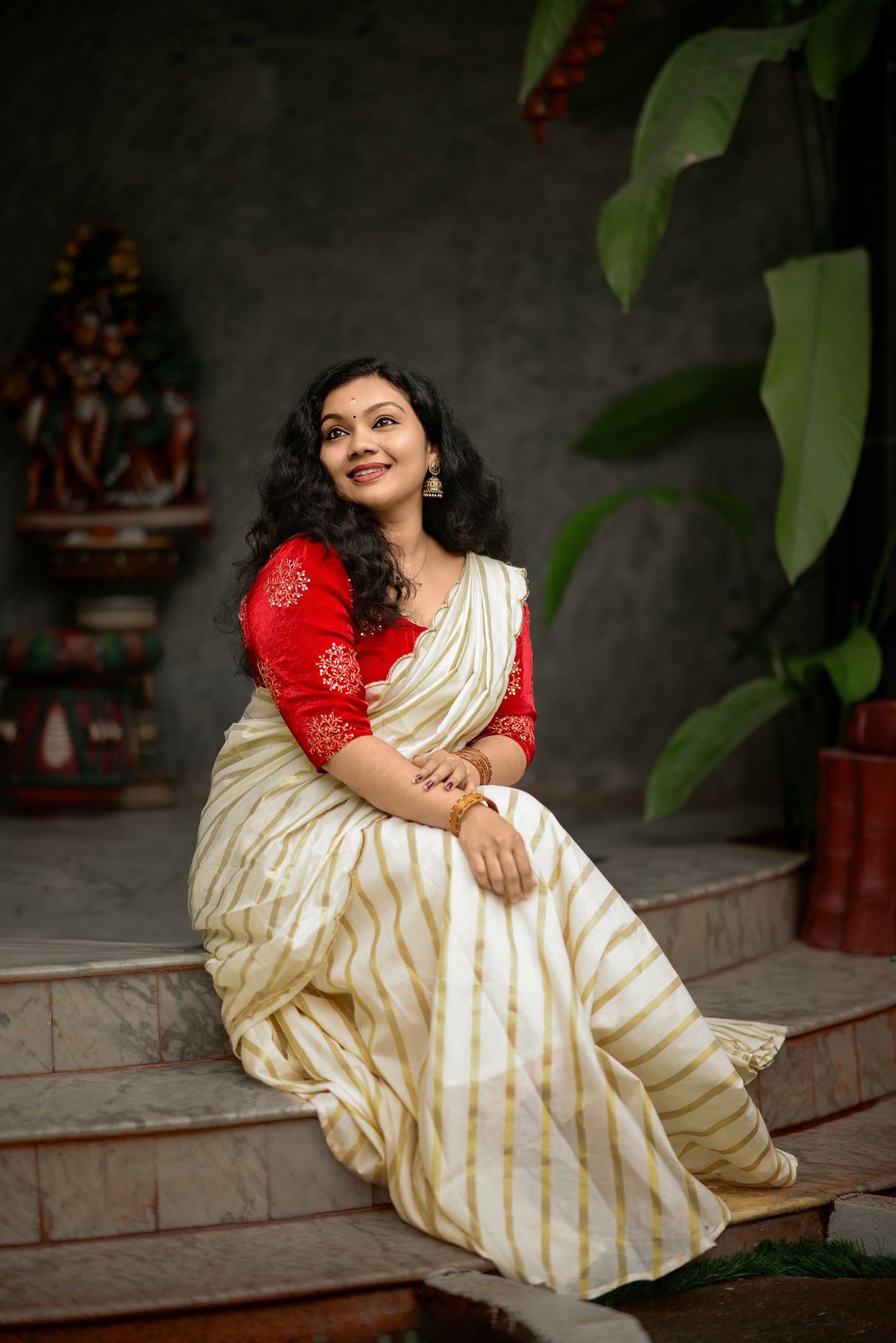 Onam special dhavani set XS-M size