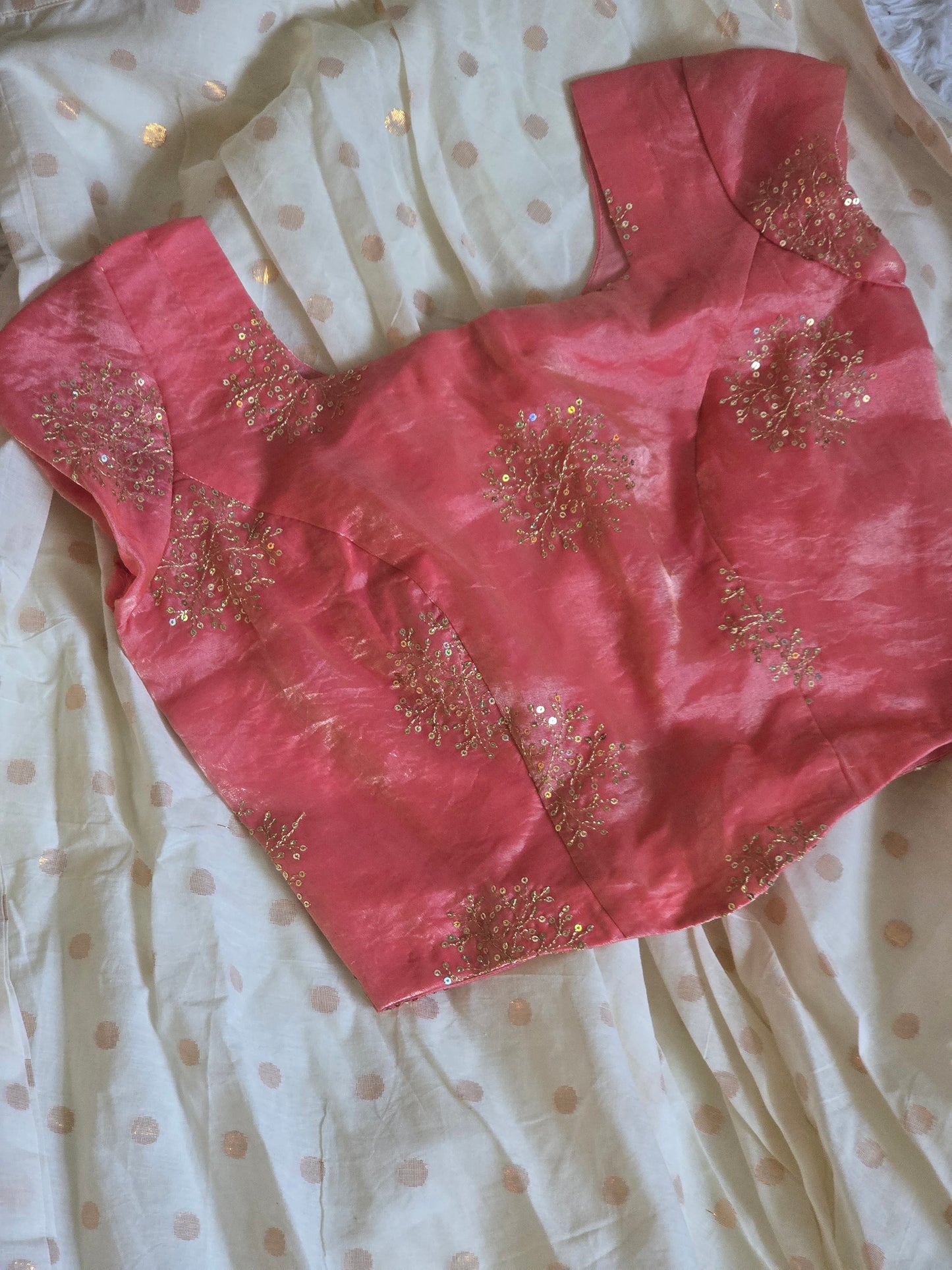 Onam cotton skirt and top