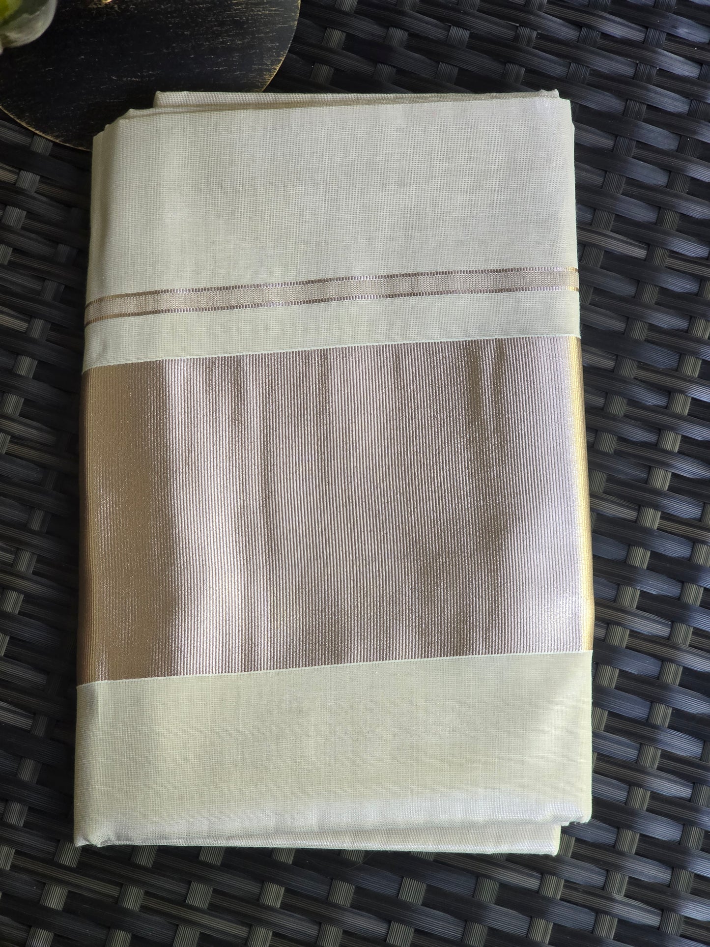Set saree silver
