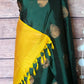 Soft silk kanchee saree with stitched blouse