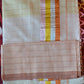 Set saree with multicolor kasav and duel shade