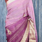 Organza georgette (duel shade)saree with designer blouse