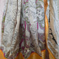 Chenniri silk sarees with kalamkari design all over body- stitched blouse