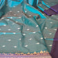 Kancheepuram soft silk with stitched blouse