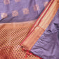 Soft kanchee silk saree with traditional design-  stitched blous