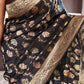 Munga banarasi silk saree with full body design- Stitched blouse available