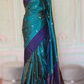 Kancheepuram soft silk with stitched blouse