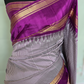 Pure silk iklat handloom saree with stitched blouse