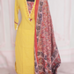 Cotton salwar suit set with kalamkari dupatta and bottom