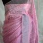 Organza Muslim silk saree with sequins work