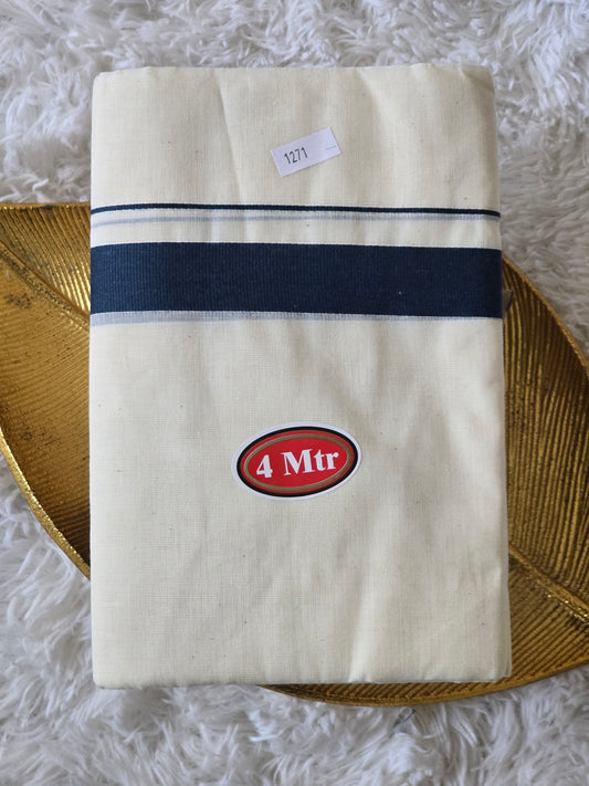 Mens mund(dhoti)blue