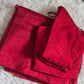 Kota cotton saree with applique design- stitched blouse