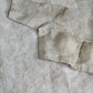 Pure organza saree (off white) with applique work- stitched blouse