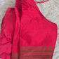Banarasi semi tussar saree with stitched blouse