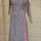 Cotton Ajrakh print A line Kurti