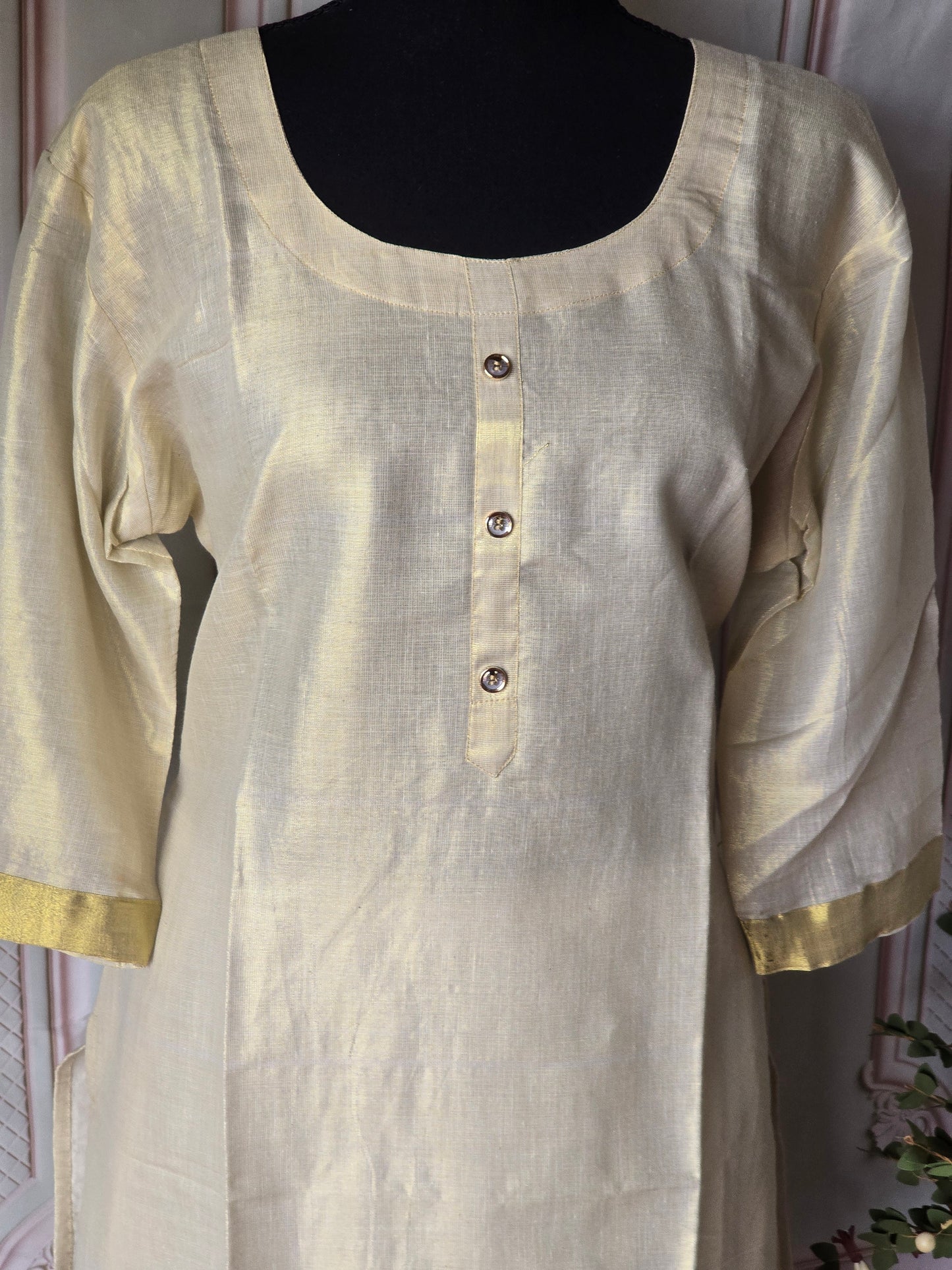 Onam kurti design 11