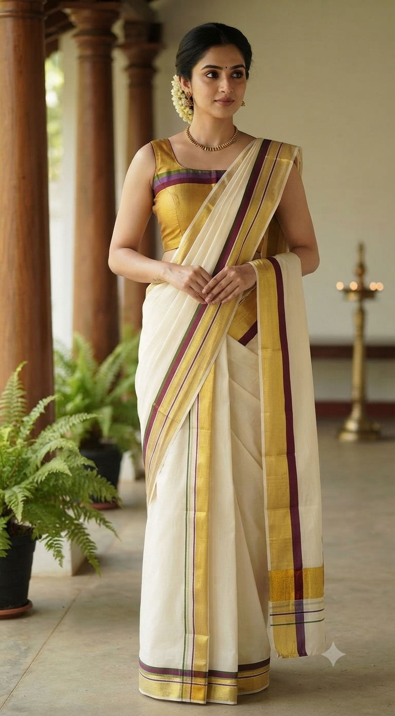 Cotton set mund- maroon/gold
