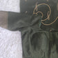 Munga banarasi saree with stitched blouse( light green)
