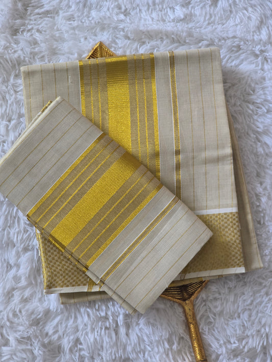 Tissue set mund gold kasav