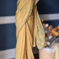 Pure organza saree with stone work- stitched blouse