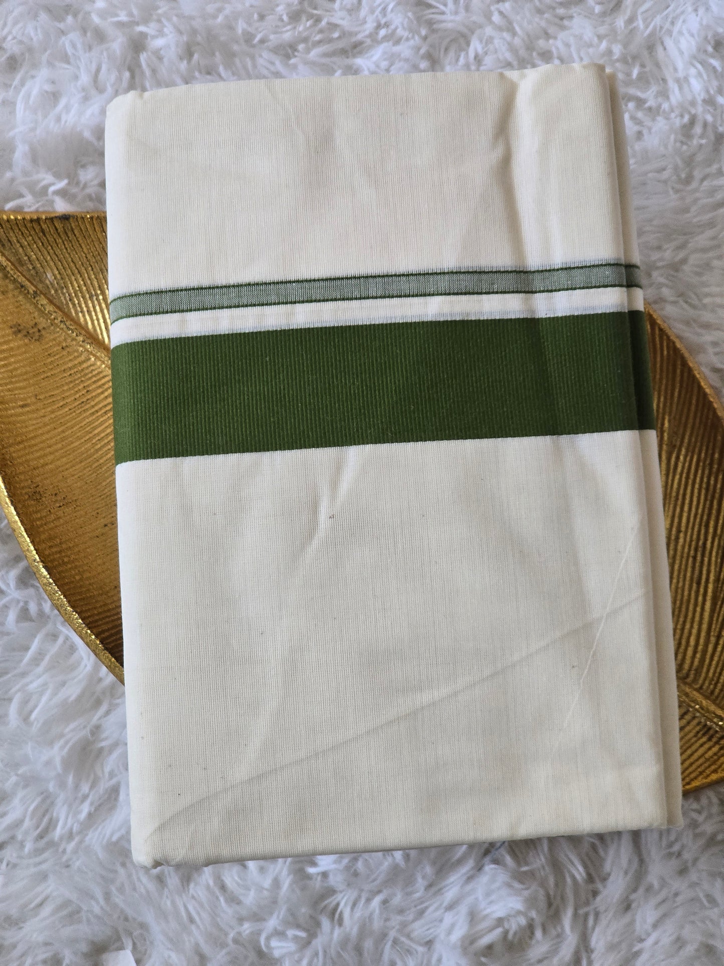 Mens mund(dhoti)green