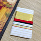 Pure cotton handloom saree with stitched blouse