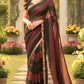 Mul cotton double shade saree with fall and pico- No BP