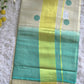 Set saree with polka dots ( duel shade)
