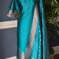 3 pc salwar suit set with banarasi dupatta