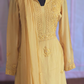 Pure georgette chikankari salwar suit set