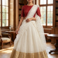 Soft organza dhavani set (S-M)