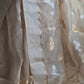 Beige golden shade-Kora Organza saree with golden weaves- Stitched blouse