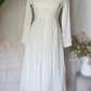 White(Georgette)A line kurti