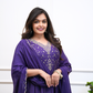 Mul chanderi designer 3 pc salwar suit set