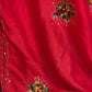 Soft tussar silk with kantha weaving