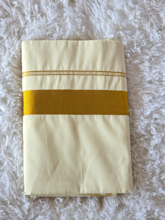 Cotton set saree with 3" border