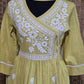 Cotton 3 pc salwar set(angrakha style)